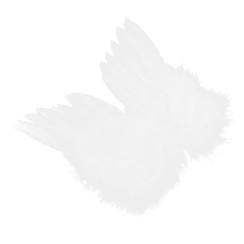 BESPORTBLE Engelsflügel für Puppen Kleine Stilvolle Puppenengelflügel Dekorative Flügel für Puppen Cosplay Einfach zu Befestigen Zubehör für Partys und Bühnenauftritte von BESPORTBLE