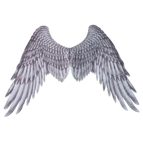 BESPORTBLE Engelsflügel Die Flügel Ausbreiten Feenflügel Flügel Requisiten Kostümprop Cosplay Engel Kostüme Engelskleid Kostüme Für Frauen Neuheit Flügel Partyflügel Eisendraht Black von BESPORTBLE
