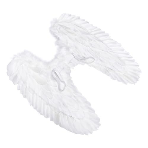 BESPORTBLE Engelsflügel Kostüm Zubehör Für Halloween Karneval Weiße Federflügel Für Cosplay Engelverkleidungen BESPORTBLE Engelsflügel Kostüm Zubehör Für Halloween Karneval Weiße Federflügel Für Cosplay Engelverkleidungen von BESPORTBLE