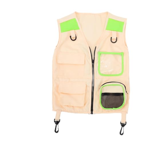 BESPORTBLE Entdeckerweste Für Grüne Cosplay Weste Für Outdoor Kinderkostüm Für Erkundungsspiele Für Partys Und Festivals Vielseitige Weste Für Rollenspiele BESPORTBLE Entdeckerweste Für Grüne Cosplay Weste Für Outdoor Kinderkostüm Für Erkundungsspiele Für Partys Und Festivals Vielseitige Weste Für Rollenspiele von BESPORTBLE