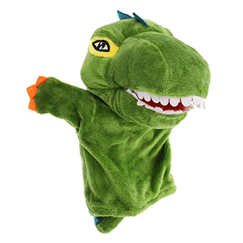 BESPORTBLE Entzückende Dinosaurier Handpuppe Interaktive Plüschpuppe Für Kuscheliges Für Eltern Junge Mädchen Interaktion Perfektes Für Dinosaurier Fans Lernspielzeug Für Jahre von BESPORTBLE