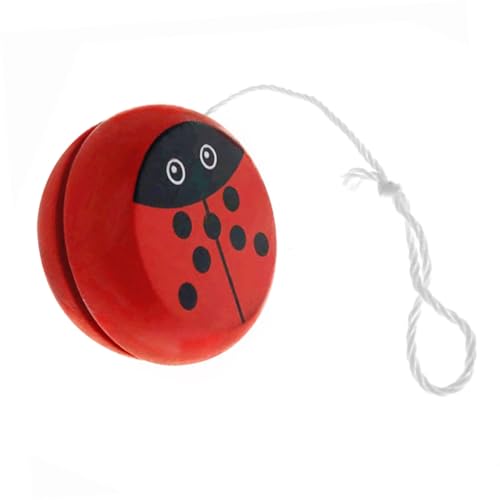 BESPORTBLE Entzückendes Holz Jo Jo Ball Für Lustiges Insekten Design Für Jungen Und Fördert Die Hand Augen Koordination von BESPORTBLE