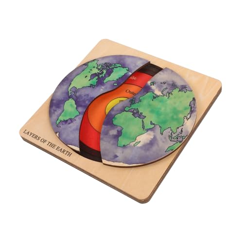 BESPORTBLE Erdschichten Puzzle Holzset für DIY Lernspielzeug für Geographie Sicher Einfach zu Montieren Fördert Räumliche Vorstellungskraft und Kognitives Wachstum Bildungsmodell für Junge BESPORTBLE Erdschichten Puzzle Holzset für DIY Lernspielzeug für Geographie Sicher Einfach zu Montieren Fördert Räumliche Vorstellungskraft und Kognitives Wachstum Bildungsmodell für Junge von BESPORTBLE