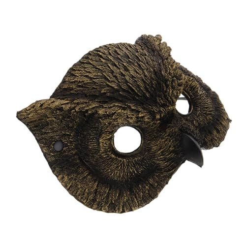 BESPORTBLE Eulenmaske Halloween Alien Kostüm Halloween Vogel Eule Maskerade Eule Gesichtsbedeckung Adler Kostüm Lustiges Kostüm Grimasse Halloween Masken Coole Maske Frauen Maskerade Maske von BESPORTBLE