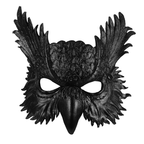 BESPORTBLE Eulenmaske für Halloween Verstellbare Kostümmaske mit Elastischem Band Vielseitig für Karneval Maskenbälle und Cosplay Faszinierendes Eulendesign für Erwachsene BESPORTBLE Eulenmaske für Halloween Verstellbare Kostümmaske mit Elastischem Band Vielseitig für Karneval Maskenbälle und Cosplay Faszinierendes Eulendesign für Erwachsene von BESPORTBLE