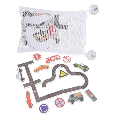 BESPORTBLE Eva Schaumstoff Puzzle Transportfahrzeug Lernspielzeug für Sicher Sanft Pädagogisch Fördert Kreativität und Kognitive Entwicklung Geeignet für Vorschulkinder Badespielzeug von BESPORTBLE