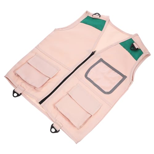 BESPORTBLE Explorer Weste Verstellbar mit Taschen und Trägern Outdoor Cosplay Kostüm für und Entdeckung Vielseitige für Jungen und Mädchen Spiel und Rollenspiel Outfit BESPORTBLE Explorer Weste Verstellbar mit Taschen und Trägern Outdoor Cosplay Kostüm für und Entdeckung Vielseitige für Jungen und Mädchen Spiel und Rollenspiel Outfit von BESPORTBLE