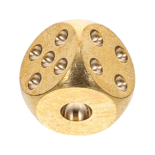 BESPORTBLE Exquisite Kleine Spielwürfel Aus Solidem Kupfer Für Brettspiele Und Gesellschaftsspiele Hochwertige Langlebige Für Unvergessliche Spielerlebnisse BESPORTBLE Exquisite Kleine Spielwürfel Aus Solidem Kupfer Für Brettspiele Und Gesellschaftsspiele Hochwertige Langlebige Für Unvergessliche Spielerlebnisse von BESPORTBLE