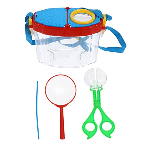 BESPORTBLE Fänger-Set: Outdoor-Entdecker-Set Für Kinder Wissenschaftliches Lernset Mit Lupe Teaser-Stick Beobachtungsbehälter von BESPORTBLE