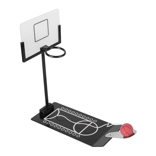 BESPORTBLE Faltbarer Basketballkorb Desktop Basketballspielzeug zum Stressabbau für Erwachsene Kompakt Tragbar Faltbares Design für Büro Zuhause Spiel und Freizeitspaß von BESPORTBLE
