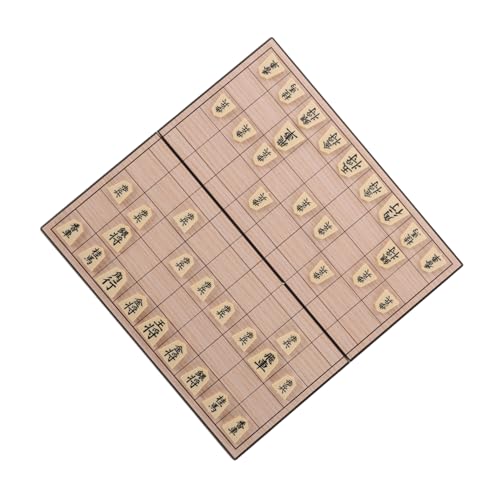 BESPORTBLE Faltbares Magnetisches Japanisches Schachspiel aus Holz Tragbares Brettspiel mit Stabilem für Reisen und Strategisches für Erwachsene BESPORTBLE Faltbares Magnetisches Japanisches Schachspiel aus Holz Tragbares Brettspiel mit Stabilem für Reisen und Strategisches für Erwachsene von BESPORTBLE