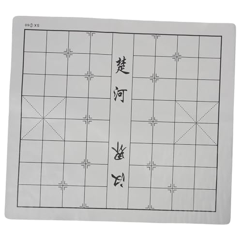 BESPORTBLE Faltbares Schachbrett aus PU Doppeltes Design für Chinesisches Schach und Go Tragbares Spielbrett mit Verarbeitung für Spiele zu Hause oder Unterwegs BESPORTBLE Faltbares Schachbrett aus PU Doppeltes Design für Chinesisches Schach und Go Tragbares Spielbrett mit Verarbeitung für Spiele zu Hause oder Unterwegs von BESPORTBLE