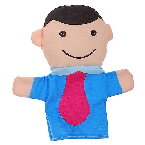 BESPORTBLE Familienhandpuppe Für Lustige Geschichtenerzähler Handpuppe Papa Kindergartenaufführungen Und Vorlesestunden von BESPORTBLE