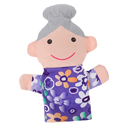 BESPORTBLE Familienmitglied Handpuppe Großmutter Handpuppen Für Pädagogisches Als Geburtstagsgeschenk Für Geschichtenerzählen von BESPORTBLE