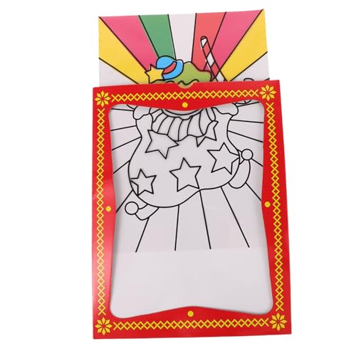 BESPORTBLE Farbenwechselnde Clown Karte Magisches Trickspielzeug für Partys Bühnenaufführungen und Kreative Unterhaltung für Unterhaltsames Scherzspielzeug BESPORTBLE Farbenwechselnde Clown Karte Magisches Trickspielzeug für Partys Bühnenaufführungen und Kreative Unterhaltung für Unterhaltsames Scherzspielzeug von BESPORTBLE