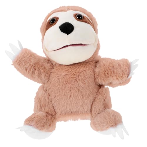 BESPORTBLE Faultier Plüsch Handpuppe Für Interaktive Geschichtenerzählpuppe Niedliches Tier Kreativität Und Vorstellungskraft von BESPORTBLE