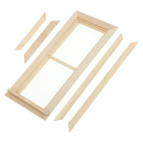 BESPORTBLE Fenster Modell aus Holz Puppenhaus Zubehör für Kreative Gestaltung Exquisites Dekoratives Fenster für Miniaturspielzeug für Puppenstuben und DIY Projekte BESPORTBLE Fenster Modell aus Holz Puppenhaus Zubehör für Kreative Gestaltung Exquisites Dekoratives Fenster für Miniaturspielzeug für Puppenstuben und DIY Projekte von BESPORTBLE