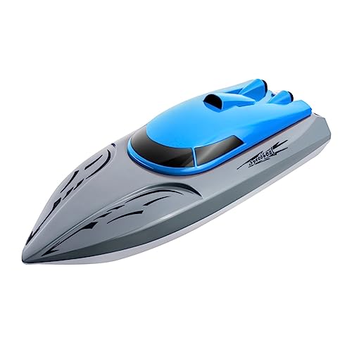 BESPORTBLE Fernbedienungsboot Ghz Wasserdichtes Elektroboot Mit Starkem Dual Motor Fahrzeit Und Pulsierender Farbanpassung Für Erwachsene von BESPORTBLE