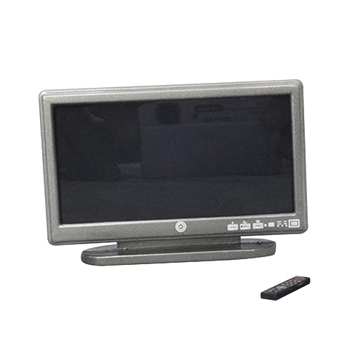 BESPORTBLE Fernseher Für Puppenhaus Graue Farbgestaltung Perfektes Zubehör Für Rollenspiele Und Szenen Fernbedienung Für Kreatives BESPORTBLE Fernseher Für Puppenhaus Graue Farbgestaltung Perfektes Zubehör Für Rollenspiele Und Szenen Fernbedienung Für Kreatives von BESPORTBLE