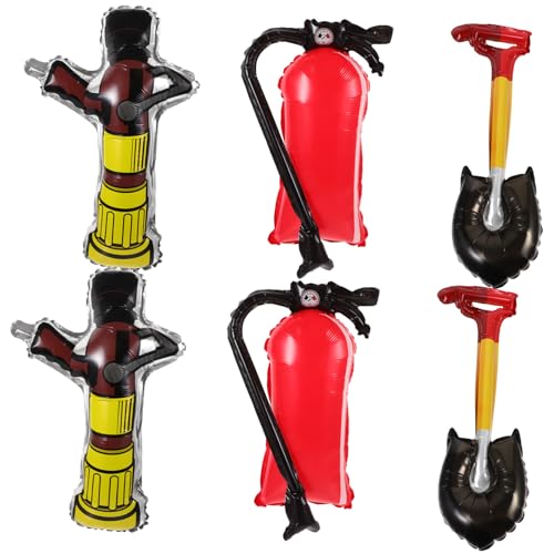 BESPORTBLE Feuerwehr Party Deko Teilig mit Feuerwehrschlauch Feuerlöscher und Hydrant Folienballons Aufblasbare Feuerwehr Ballons für Geburtstag Halloween BESPORTBLE Feuerwehr Party Deko Teilig mit Feuerwehrschlauch Feuerlöscher und Hydrant Folienballons Aufblasbare Feuerwehr Ballons für Geburtstag Halloween von BESPORTBLE