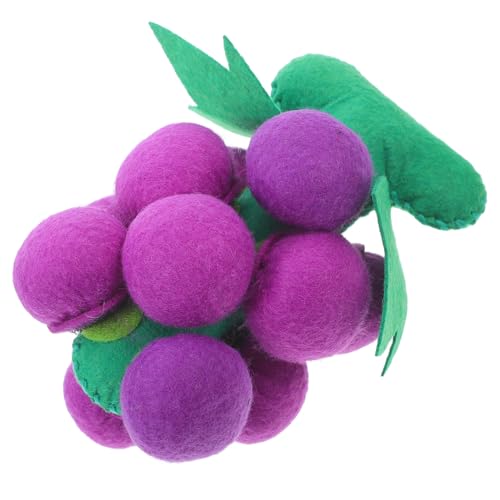 BESPORTBLE Filztrauben aus Sicherem Vliesstoff Montessori Lernspielzeug für Jungen und Mädchen Kreatives Haushalt Zubehör Feinmotorik und Kognitiven Fähigkeiten BESPORTBLE Filztrauben aus Sicherem Vliesstoff Montessori Lernspielzeug für Jungen und Mädchen Kreatives Haushalt Zubehör Feinmotorik und Kognitiven Fähigkeiten von BESPORTBLE