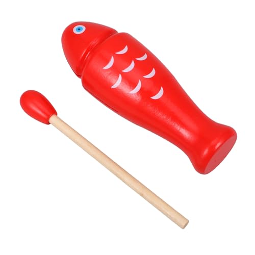 BESPORTBLE Fischförmiges Guiro Percussion Instrument für Rotes Holzspielzeug Musikbewusstsein Motorischen Fähigkeiten und Kreativität BESPORTBLE Fischförmiges Guiro Percussion Instrument für Rotes Holzspielzeug Musikbewusstsein Motorischen Fähigkeiten und Kreativität von BESPORTBLE