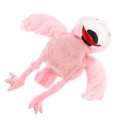 BESPORTBLE Flamingo Handpuppe aus Plüsch Interaktive Vogel Handspielzeug für Frühe für Erwachsene Fördert Kreativität und Geschichtenerzählen Waschbar von BESPORTBLE
