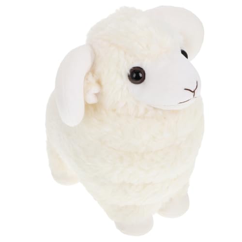 BESPORTBLE Flauschiges Schaf Plüschtier Für Süßes Lamm Stofftier Weiches Kuscheltier Für Junge Mädchen Und Lang von BESPORTBLE