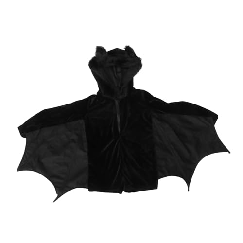 BESPORTBLE Fledermaus Kostüm Für Mädchen Halloween Verkleidung Set Für Cosplay Outfit Für S Für Halloween Und Kostümpartys von BESPORTBLE
