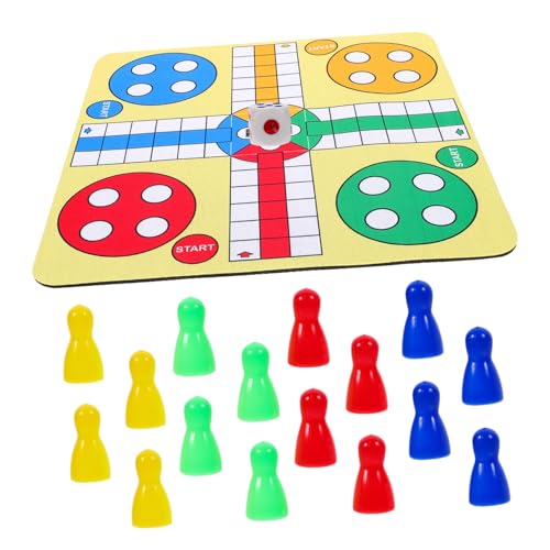 BESPORTBLE Fliegendes Schachspiel Tragbares Reise Schachbrett Robustes Material Kompaktes Design Fördert Denkfähigkeit und Hand Augen Koordination für Party und Freizeit BESPORTBLE Fliegendes Schachspiel Tragbares Reise Schachbrett Robustes Material Kompaktes Design Fördert Denkfähigkeit und Hand Augen Koordination für Party und Freizeit von BESPORTBLE