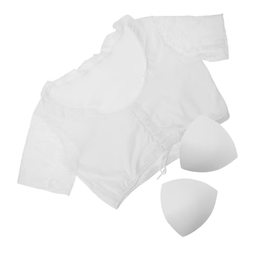 BESPORTBLE Frauen Oktoberfest Kostüm kurzärmlige -Tops oktoberfest zubehör Frauen Spitzenoberteile -Top für Damen -Bluse Polyester Weiß BESPORTBLE Frauen Oktoberfest Kostüm kurzärmlige -Tops oktoberfest zubehör Frauen Spitzenoberteile -Top für Damen -Bluse Polyester Weiß von BESPORTBLE