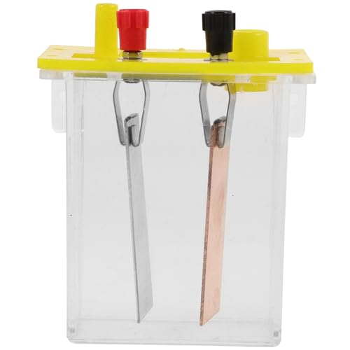 BESPORTBLE Fruchtbatterie Experimentierkasten mit Batteriebox und Metallplatten Stabiles Stromerzeugungsset für Schüler DIY Physik Unterrichtsset zur Energieumwandlung und Alternativen von BESPORTBLE