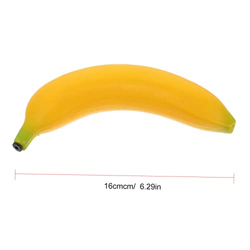 BESPORTBLE Fruchtförmiger Maracas Shaker Banane Musikinstrument Kompakt Leicht zu Halten Pädagogisch für und Kognitionsförderung für Kleinkinder von BESPORTBLE