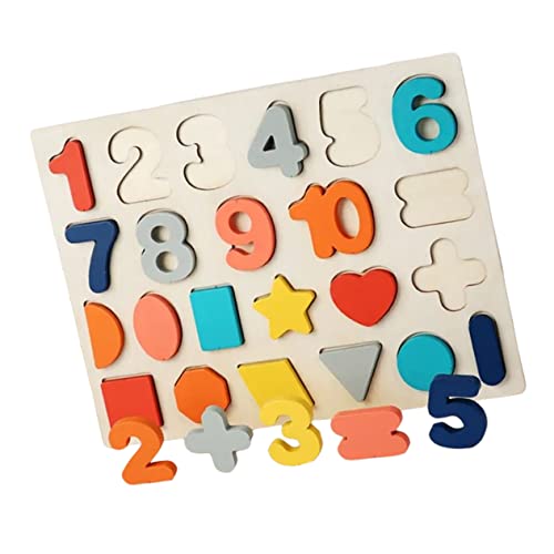 BESPORTBLE Frühes Lernspielzeug für Kognitive Spielblöcke zur Form und Zahlenidentifikation Montessori Geeignet für Kreativität und Vorstellungskraft für Geburtstage und Besondere Anlässe BESPORTBLE Frühes Lernspielzeug für Kognitive Spielblöcke zur Form und Zahlenidentifikation Montessori Geeignet für Kreativität und Vorstellungskraft für Geburtstage und Besondere Anlässe von BESPORTBLE