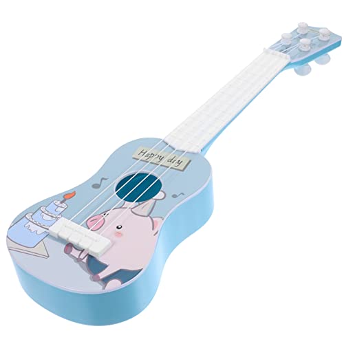 BESPORTBLE Frühkindliches Ukulele für Große Farbenfrohe Gitarrennachbildung mit Verstellbaren Saiten Lerninstrument für Jungen und Fördert Musikalisches BESPORTBLE Frühkindliches Ukulele für Große Farbenfrohe Gitarrennachbildung mit Verstellbaren Saiten Lerninstrument für Jungen und Fördert Musikalisches von BESPORTBLE