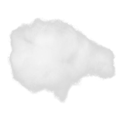 BESPORTBLE Füllwatte Hochelastisch für Kuscheltiere Kissenfüllung und DIY Bastelprojekte Weiche Polyester-faserfüllung für Kissen Sofakissen und Plüschtiere von BESPORTBLE