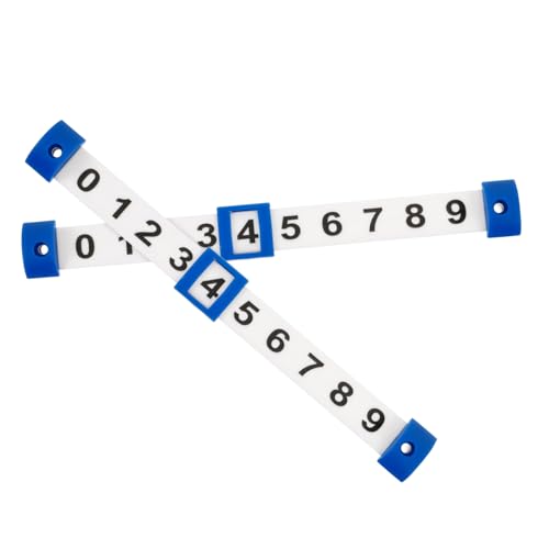 BESPORTBLE Tischfußball Punktezähler 2 Stück Score Counter Indikator Ersatzteil für Kickertische Kompakte Größe Langlebiges Material Tischspiel Zubehör für Tischfußball von BESPORTBLE