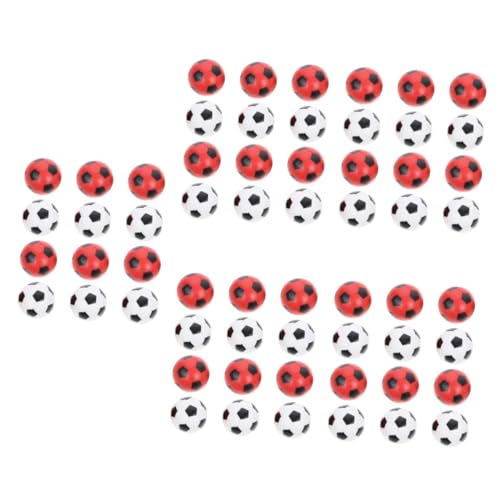 BESPORTBLE Fußball 60 STK Mini-fußball Tischspiel Fußbälle Tischspiel Fußballbälle Bälle Für Kickerspiele Ersatzbälle Für Tischfußball Umweltfreundlicher Kunststoff Zubehör Kind Ersetzen von BESPORTBLE