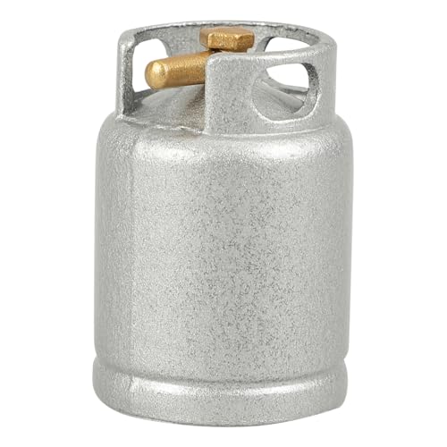 BESPORTBLE Gastank für Puppenhausküche Silbernes Küchenzubehör Realistisches Design für Perfektes Zubehör zur Dekoration Ihres Mini von BESPORTBLE
