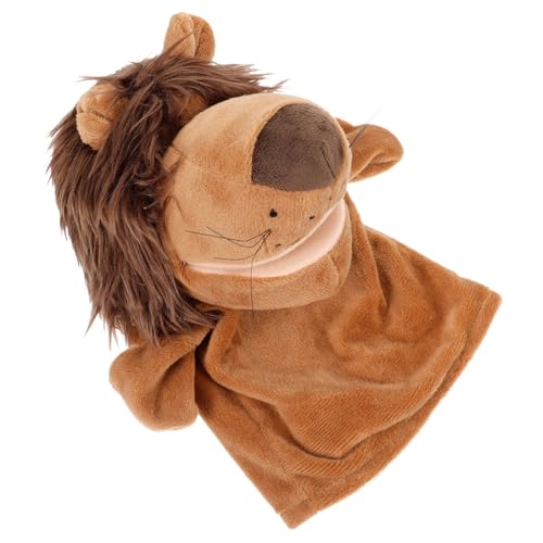 BESPORTBLE Gefüllte Handpuppe Mit Offenem Mund Tier Handpuppe Für Geschichtenerzählen Und Interaktive Spiele Zufällige Farbwahl Für Lernspielzeug von BESPORTBLE