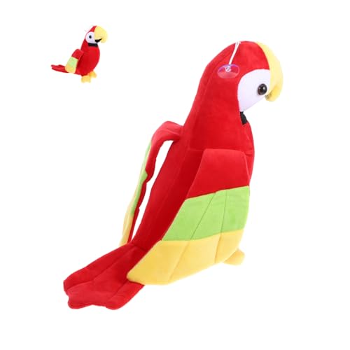 BESPORTBLE Gefüllte Papageien Plüschpuppe Großes Lebensechtes Aus Weichem Material Perfektes Für Dekoration Im Kinderzimmer von BESPORTBLE
