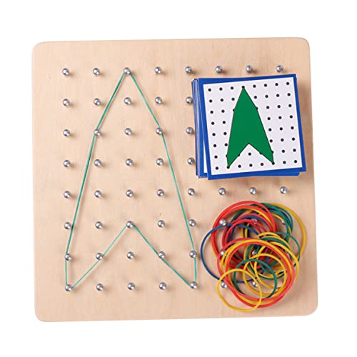 BESPORTBLE Geometrisches Nagelbrett aus Eukalyptus für Montessori Früherziehung Intelligentes Holzspielzeug Kreativität und Feinmotorik Geeignet für Ab Jahren BESPORTBLE Geometrisches Nagelbrett aus Eukalyptus für Montessori Früherziehung Intelligentes Holzspielzeug Kreativität und Feinmotorik Geeignet für Ab Jahren von BESPORTBLE