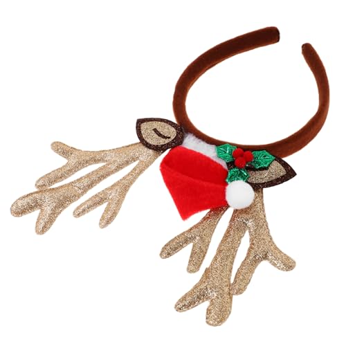 BESPORTBLE Geweih-Weihnachts-Stirnband deko Haarschmuck für Damen süße Stirnbänder für Frauen Herrenstirnband frohes neues jahr kostüm Krone des neuen Jahres Haarband Plastik BESPORTBLE Geweih-Weihnachts-Stirnband deko Haarschmuck für Damen süße Stirnbänder für Frauen Herrenstirnband frohes neues jahr kostüm Krone des neuen Jahres Haarband Plastik von BESPORTBLE
