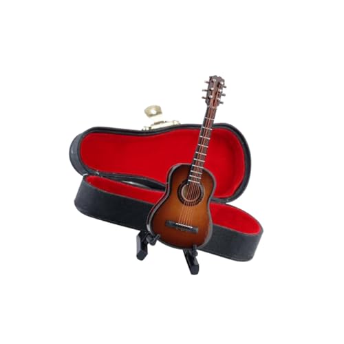 BESPORTBLE Gitarre Dekoration mit Box und Realistische Nachbildung der Klassischen Gitarre Abschlussgeschenk Accessoire für Zuhause und Puppenhaus BESPORTBLE Gitarre Dekoration mit Box und Realistische Nachbildung der Klassischen Gitarre Abschlussgeschenk Accessoire für Zuhause und Puppenhaus von BESPORTBLE