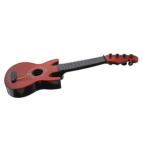 BESPORTBLE Gitarren Für Rote Spielgitarre Musikalisches Lernspielzeug Für Perfektes Zur Musikförderung Realistische Spielerfahrung Für Jungen von BESPORTBLE