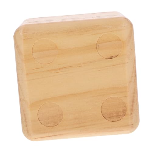 BESPORTBLE Große Holzspielwürfel für Garten Robuste und Leichte Würfel aus Natürlichem Holz für Partyspiele und Freizeitaktivitäten im Freien BESPORTBLE Große Holzspielwürfel für Garten Robuste und Leichte Würfel aus Natürlichem Holz für Partyspiele und Freizeitaktivitäten im Freien von BESPORTBLE