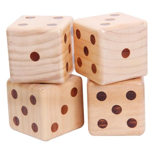 BESPORTBLE Großer Holz-würfel mit Deutlichen Augen Leichtes Ausgewogenes Spielwürfelspiel für Party Familie Schule Garten und Freizeitspaß BESPORTBLE Großer Holz-würfel mit Deutlichen Augen Leichtes Ausgewogenes Spielwürfelspiel für Party Familie Schule Garten und Freizeitspaß von BESPORTBLE