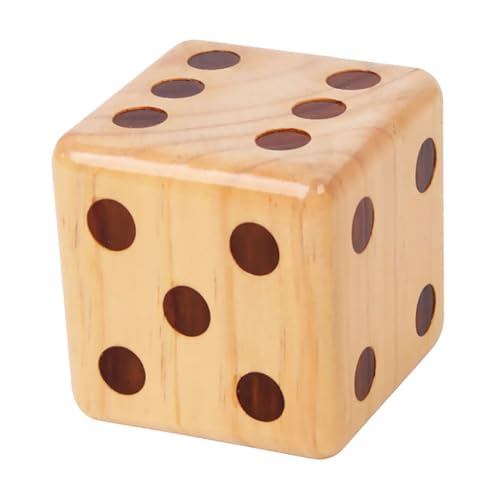 BESPORTBLE Großer Spielwürfel aus Massivem Holz Langlebig und Leicht Vielseitig für Party Brettspiel Bildung und Familienspaß Natürliche Holzoptik Geeignet für Erwachsene BESPORTBLE Großer Spielwürfel aus Massivem Holz Langlebig und Leicht Vielseitig für Party Brettspiel Bildung und Familienspaß Natürliche Holzoptik Geeignet für Erwachsene von BESPORTBLE