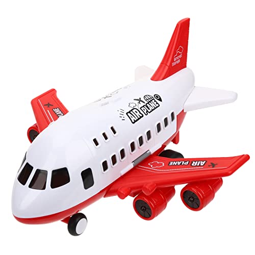 BESPORTBLE Großes Flugzeugspielzeug Für Kleinkinder Rotes Lernspielzeug Für Frühe Bildung Manuell Bewegliches Flugzeugmodell Kindergeschenk Für Jungen Und Ab Jahren von BESPORTBLE