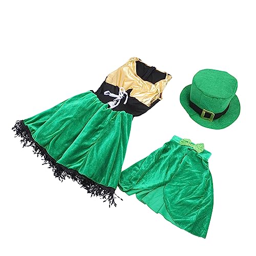 BESPORTBLE Grüne Patrick's Day Cosplay Kleidungsstück für Bühnenaufführungen Geeignet für Partys und Fotografie Hochwertigem Bequemem Material Waschbar und Wiederverwendbar BESPORTBLE Grüne Patrick's Day Cosplay Kleidungsstück für Bühnenaufführungen Geeignet für Partys und Fotografie Hochwertigem Bequemem Material Waschbar und Wiederverwendbar von BESPORTBLE